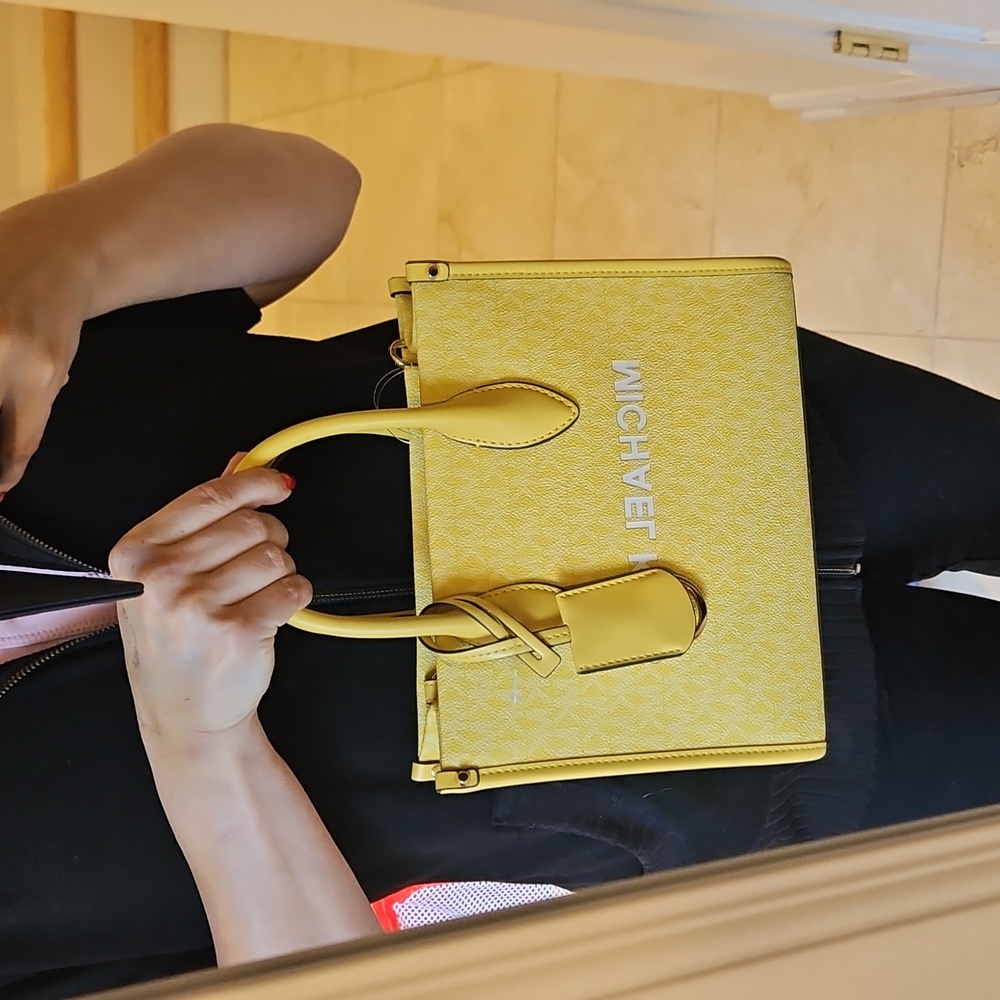 Michael Kors Mirella Small Signature Logo Crossbody Bag - Picture 8 of 10